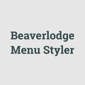 beaverlodge menu styler beaverlodge menu styler